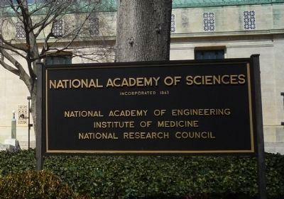 National Academy of Sciences Marker Panel 1. Click for full size. National Academy of Sciences Marker Panel 1 image. Click for full size.