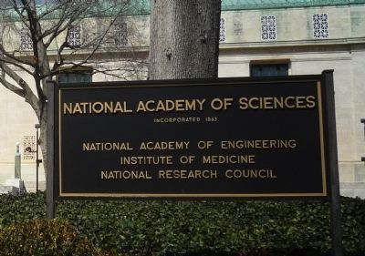 National Academy of Sciences Marker Panel 1 image. Click for full size.