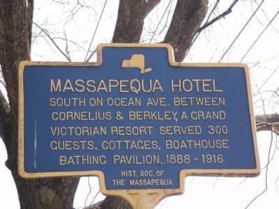 Massapequa Hotel Marker image. Click for full size.