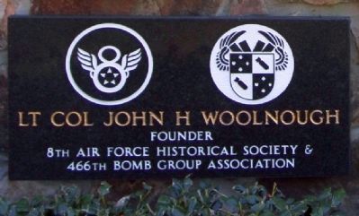 466th Bomb Group, Lt Col John H Woolnough image. Click for full size.