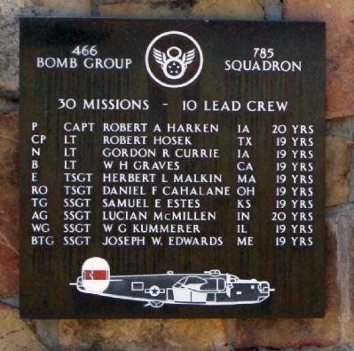 466th Bomb Group,  785th Squadron image. Click for full size.