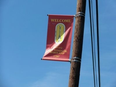 Maryland History-New Windsor Marker. Click for full size. Maryland History-New Windsor Marker image. Click for full size.