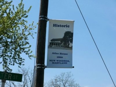 Maryland History-New Windsor Marker. Click for full size. Maryland History-New Windsor Marker image. Click for full size.