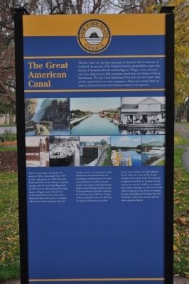 New York State Canals Marker image. Click for full size.