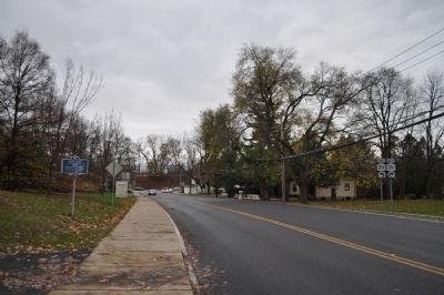 Baird Road Marker as seen approaching from the north. Click for full size. Baird Road Marker as seen approaching from the north image. Click for full size.
