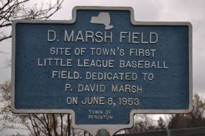 D. Marsh Field Marker. Click for full size. D. Marsh Field Marker image. Click for full size.