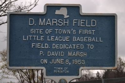 D. Marsh Field Marker image. Click for full size.