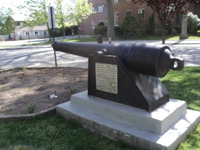 Civil War Trophy Gun Marker image. Click for full size.