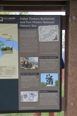 Fallen Timbers Battlefield and Fort Miamis National Historic Site Marker image. Click for full size.