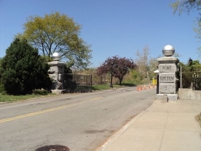 Entrance to Fort Totten Park image. Click for full size.