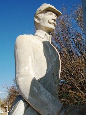 Peace Treaty Memorial Statue. Click for full size. Peace Treaty Memorial Statue image. Click for full size.