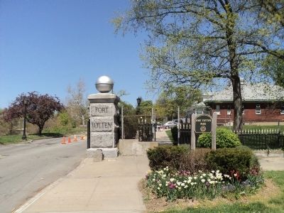 Entrance to Fort Totten. Click for full size. Entrance to Fort Totten image. Click for full size.