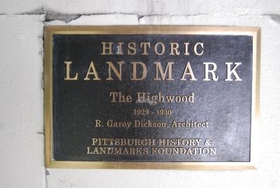 The Highwood Marker. Click for full size. The Highwood Marker image. Click for full size.