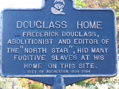 Douglass Home Marker image. Click for full size.