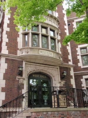 West Hall Marker. Click for full size. West Hall Marker image. Click for full size.