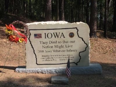 Iowa Marker. Click for full size. Iowa Marker image. Click for full size.