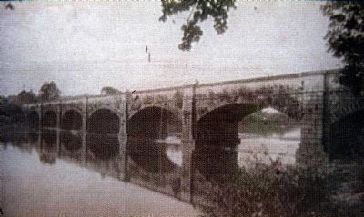 Monocacy Aqueduct<br>ca. 1892 image. Click for full size.