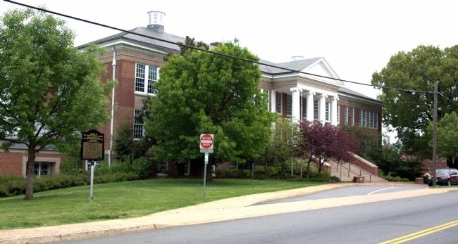 Venable Elementary School and Marker. Click for full size. Venable Elementary School and Marker image. Click for full size.