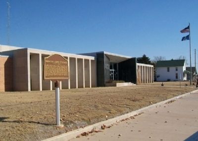 Medicine Lodge Stockade Marker. Click for full size. Medicine Lodge Stockade Marker image. Click for full size.