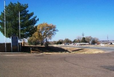 Medicine Lodge Peace Treaties Marker. Click for full size. Medicine Lodge Peace Treaties Marker image. Click for full size.
