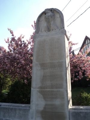 Glen Cove Civil War Memorial Marker. Click for full size. Glen Cove Civil War Memorial Marker image. Click for full size.