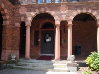 Byers-Lyon House Marker image. Click for full size.