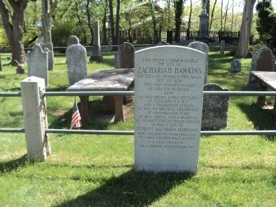 Zachariah Hawkins Marker image. Click for full size.