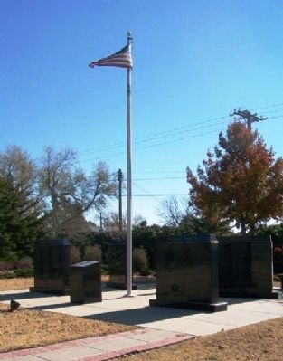 Comanche County Veterans Memorial image. Click for full size.
