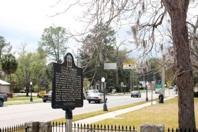City of Newberry Historic District Marker seen along West Newberry Road (State Road 26) image. Click for full size.