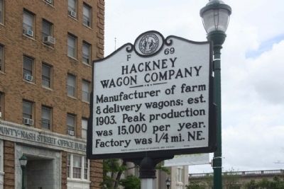 Hackney Wagon Company Marker image. Click for full size.
