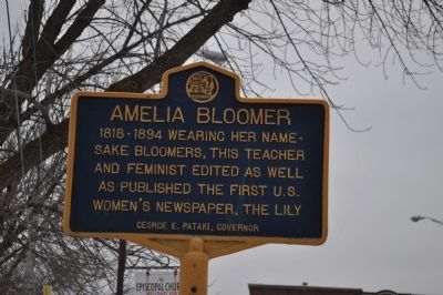 Amelia Bloomer Marker image. Click for full size.