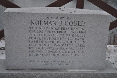 In Memory of Norman J. Gould Marker. Click for full size. In Memory of Norman J. Gould Marker image. Click for full size.