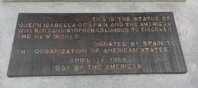 <i>Ysabel I La Catolica</i> Marker Panel 3. Click for full size. <i>Ysabel I La Catolica</i> Marker Panel 3 image. Click for full size.