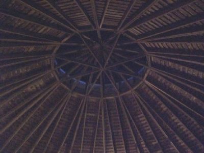 Fromme-Birney Barn Roof Interior image. Click for full size.
