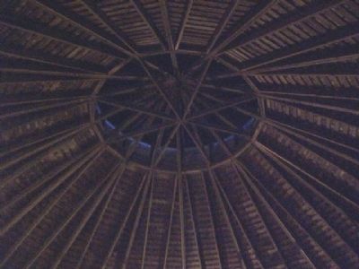 Fromme-Birney Barn Roof Interior image. Click for full size.
