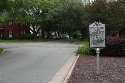 John and Mary Perry Cleland House Marker near the intersection of Front Street and St. James Street image. Click for full size.