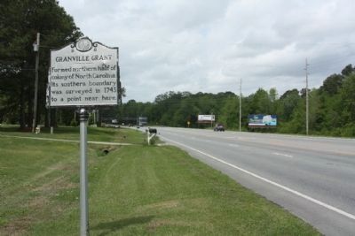 Granville Grant Marker looking west along John Small Avenue image. Click for full size.