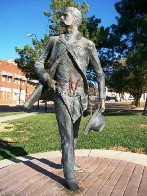 Wyatt Earp Statue. Click for full size. Wyatt Earp Statue image. Click for full size.