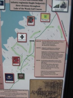 Close Up of the Map on the Marker image. Click for full size.
