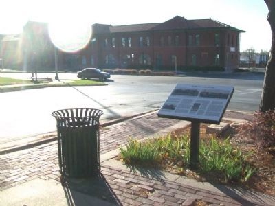 Dodge City, a railroad town Marker image. Click for full size.