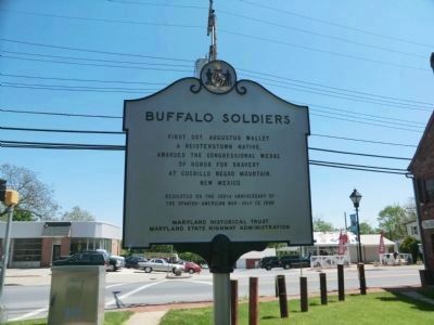 “Buffalo Soldiers” Marker image. Click for full size.