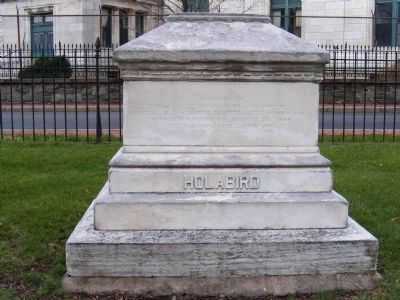 Samuel B. Holabird grave marker image. Click for full size.