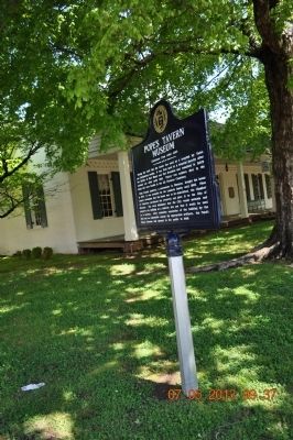 Pope's Tavern Museum Marker. Click for full size. Pope's Tavern Museum Marker image. Click for full size.