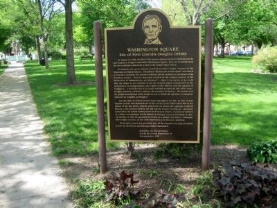 Washington Square Marker image. Click for full size.