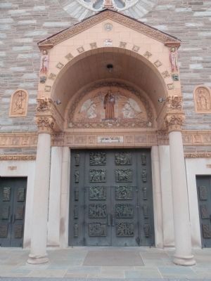 The Main Entrance to the Church image. Click for full size.