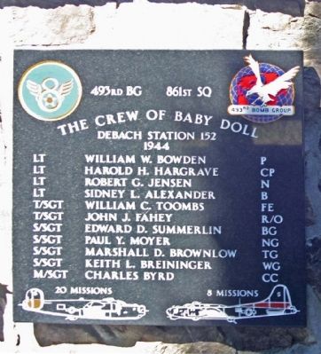 493rd Bomb Group 861st Sq image. Click for full size.