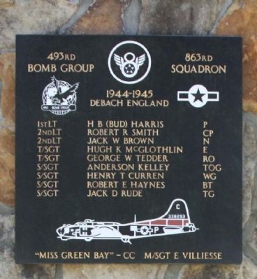 493rd Bomb Group 863rd Squadron image. Click for full size.
