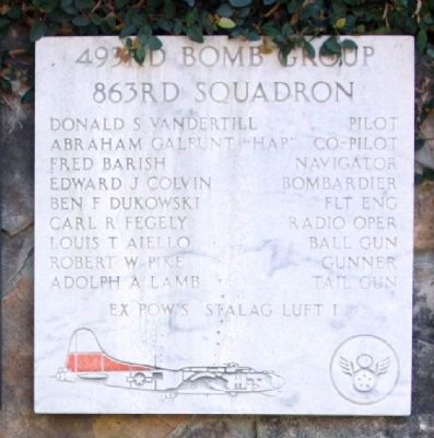 493rd Bomb Group 863rd Squadron image. Click for full size.