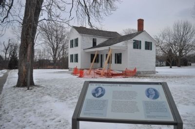 We Will Accomplish Wonders Marker and Stanton House. Click for full size. We Will Accomplish Wonders Marker and Stanton House image. Click for full size.