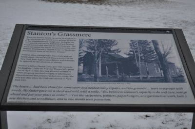 Stanton's Grassmere Marker image. Click for full size.